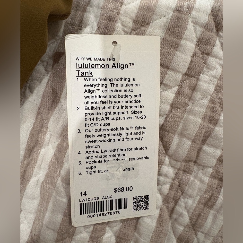 Lululemon Align tank